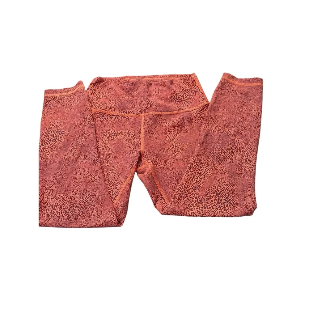 Lululemon Wunder Train‎ High Rise Tight Crackle Glaze Women's Size Small